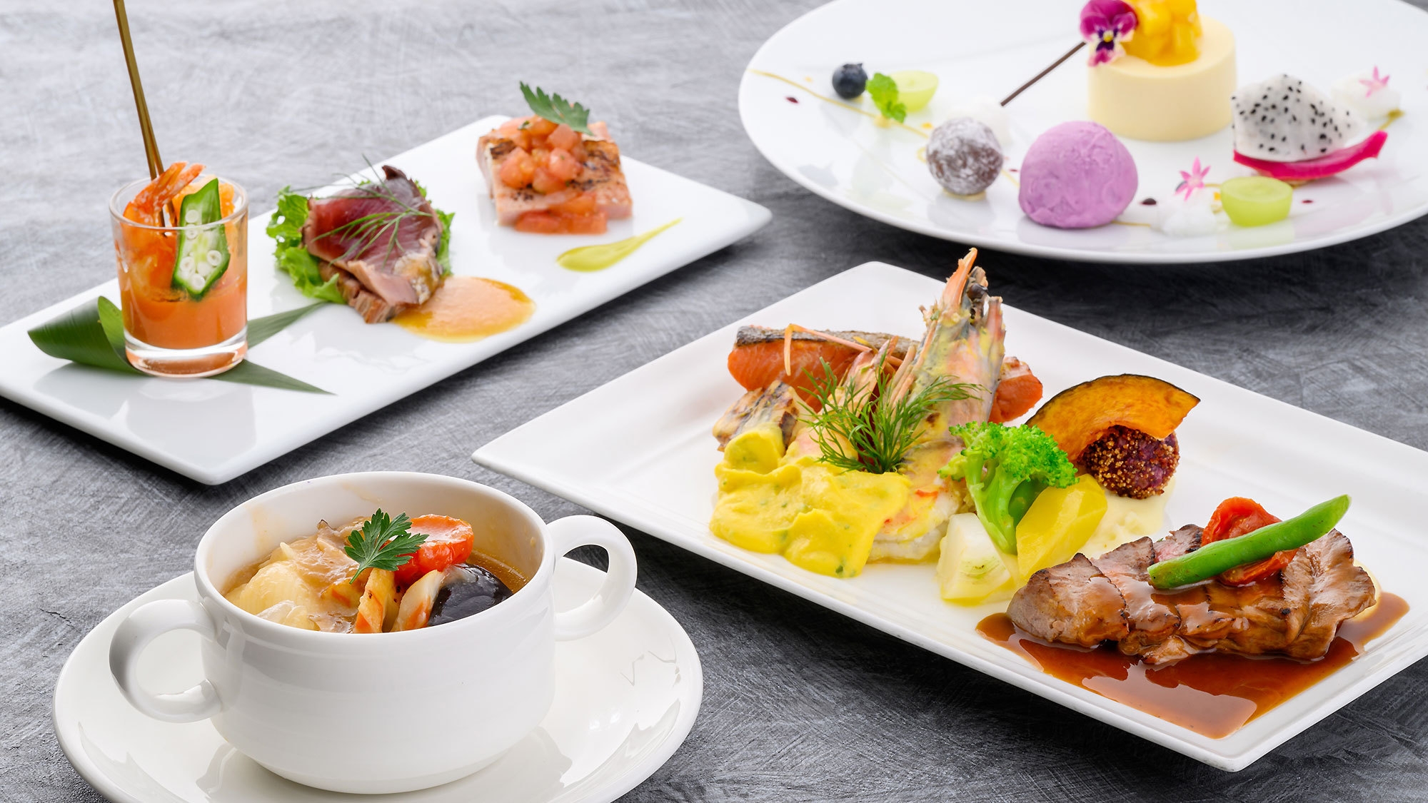 【黒毛和牛＆シーフードセットのご夕食1回付】ラグジュアリールームで過ごすゆるり旅・2連泊以上