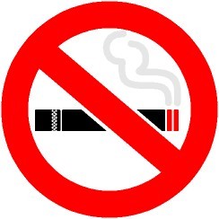 The entire building is non-smoking *Except for designated guest rooms and smoking rooms