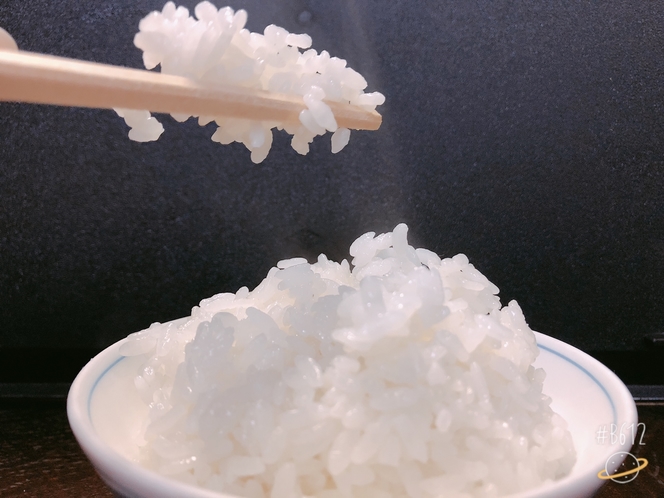 お米は山形のブランド米２種♪『お夕食・・はえぬき』『ご朝食・・雪若丸』をご提供しております♪
