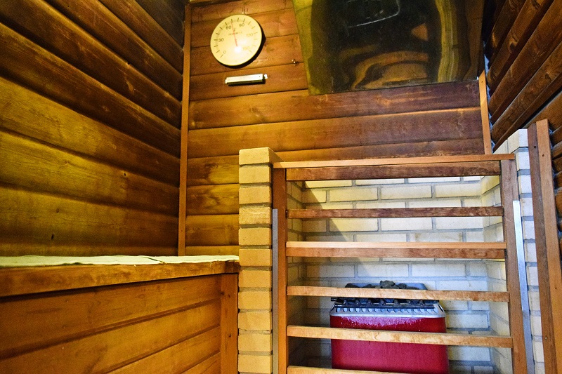 【男性用ログハウス温泉】サウナ利用可能時間１６時～２２時