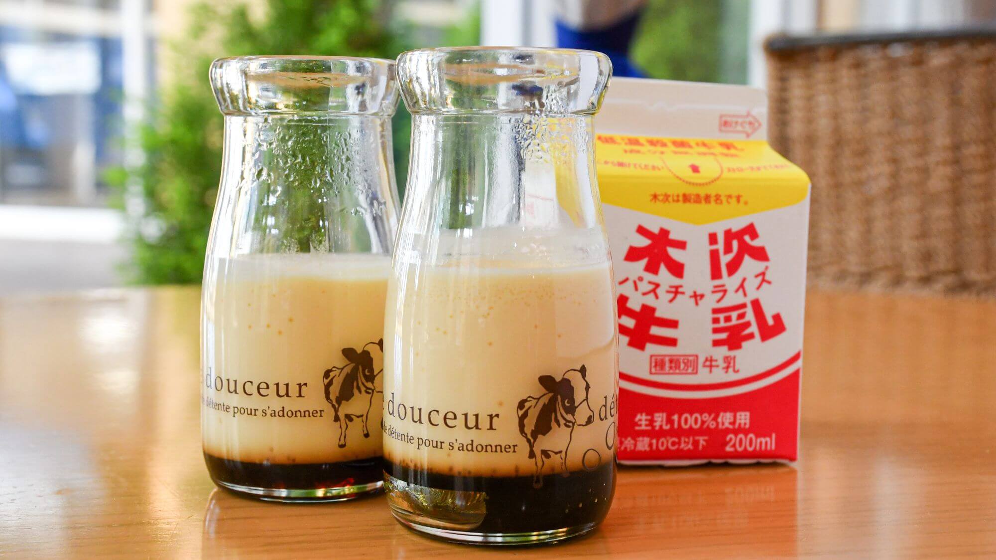 【2025年4月朝食リニューアル】奥出雲の恵み、地元ブランド「木次（きすき）乳業」の牛乳＆プリンです