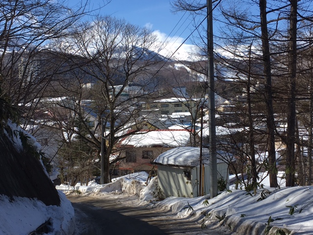 冬の白根山