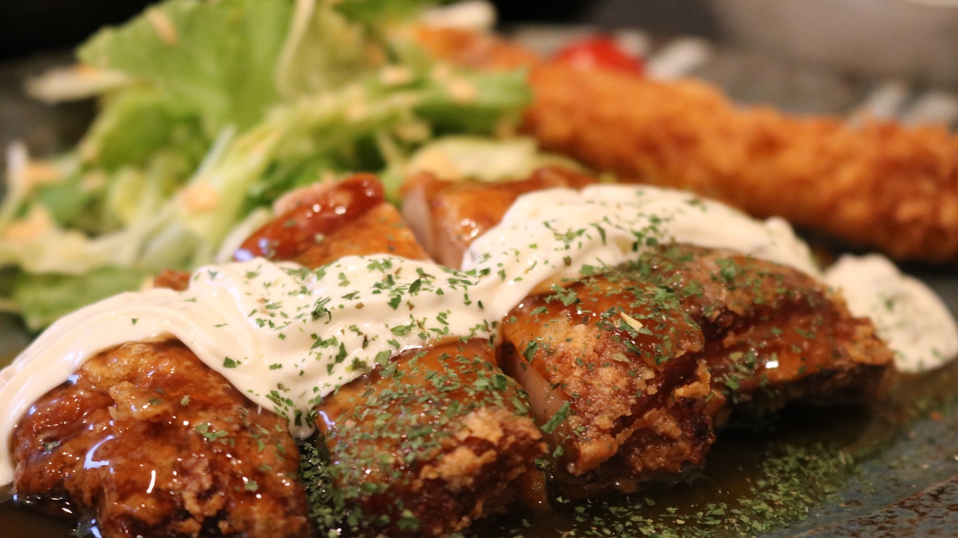 【朝夕2食付き】チキン南蛮定食付きプラン［朝食無料サービス］