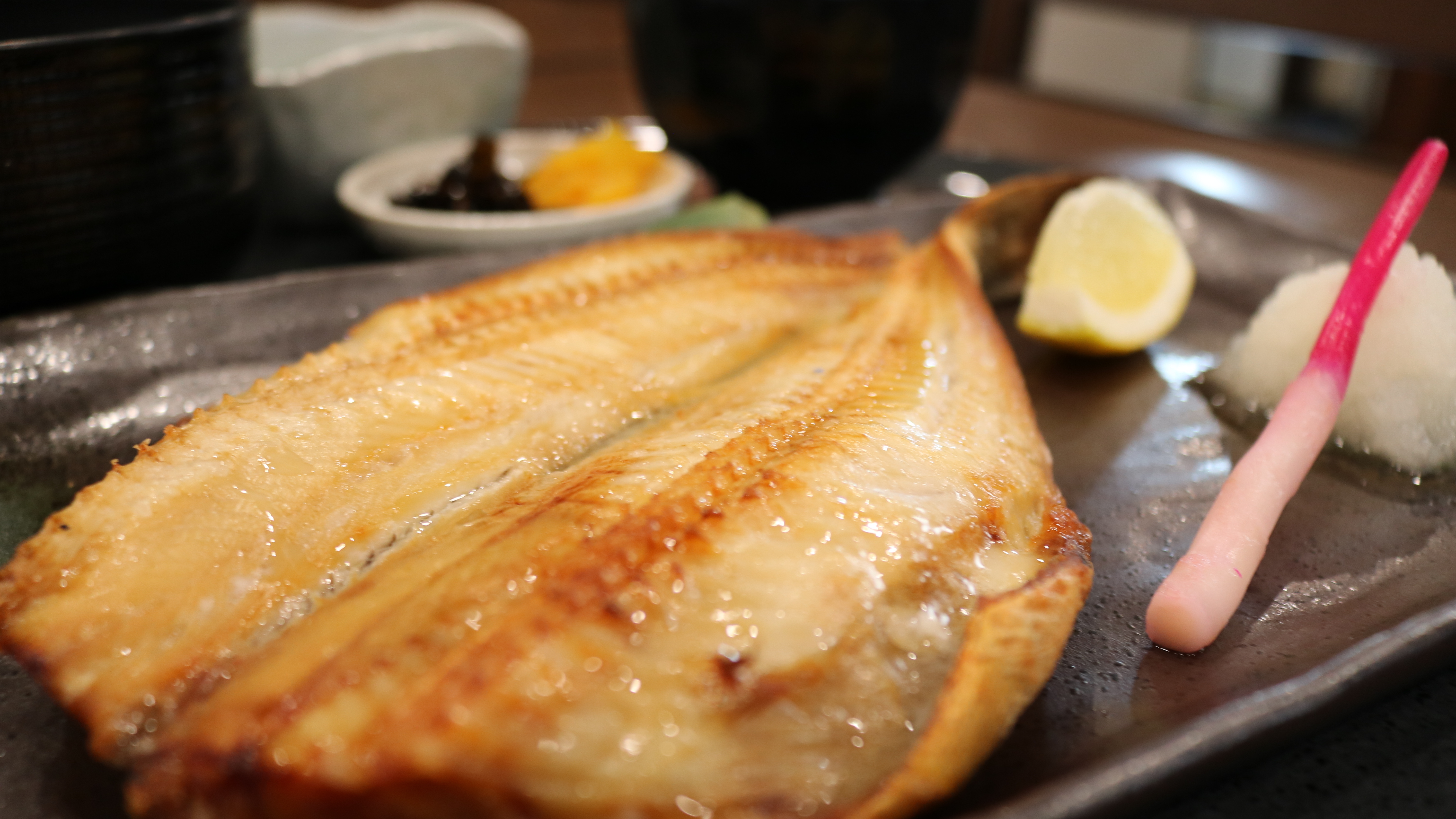 焼き魚定食（ホッケ）