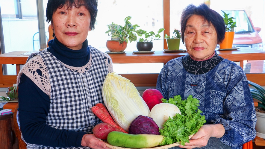 ＃自家栽培野菜_採れたてのあま～い冬野菜！