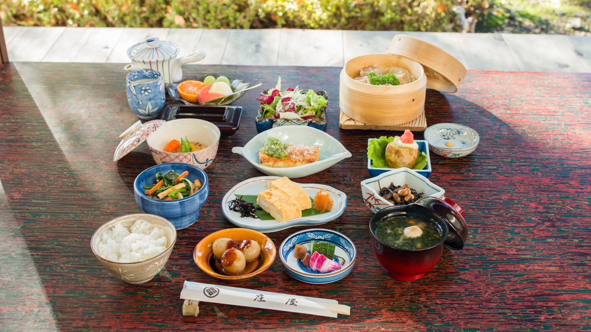 *朝食一例／手作りがうれしい和食をご提供しています。