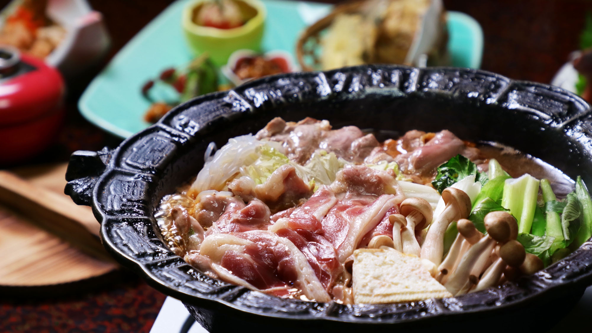 【スタンダード】名物 ★ 鴨すき焼き or 鴨みそ鍋 をチョイス♪ [特典付]