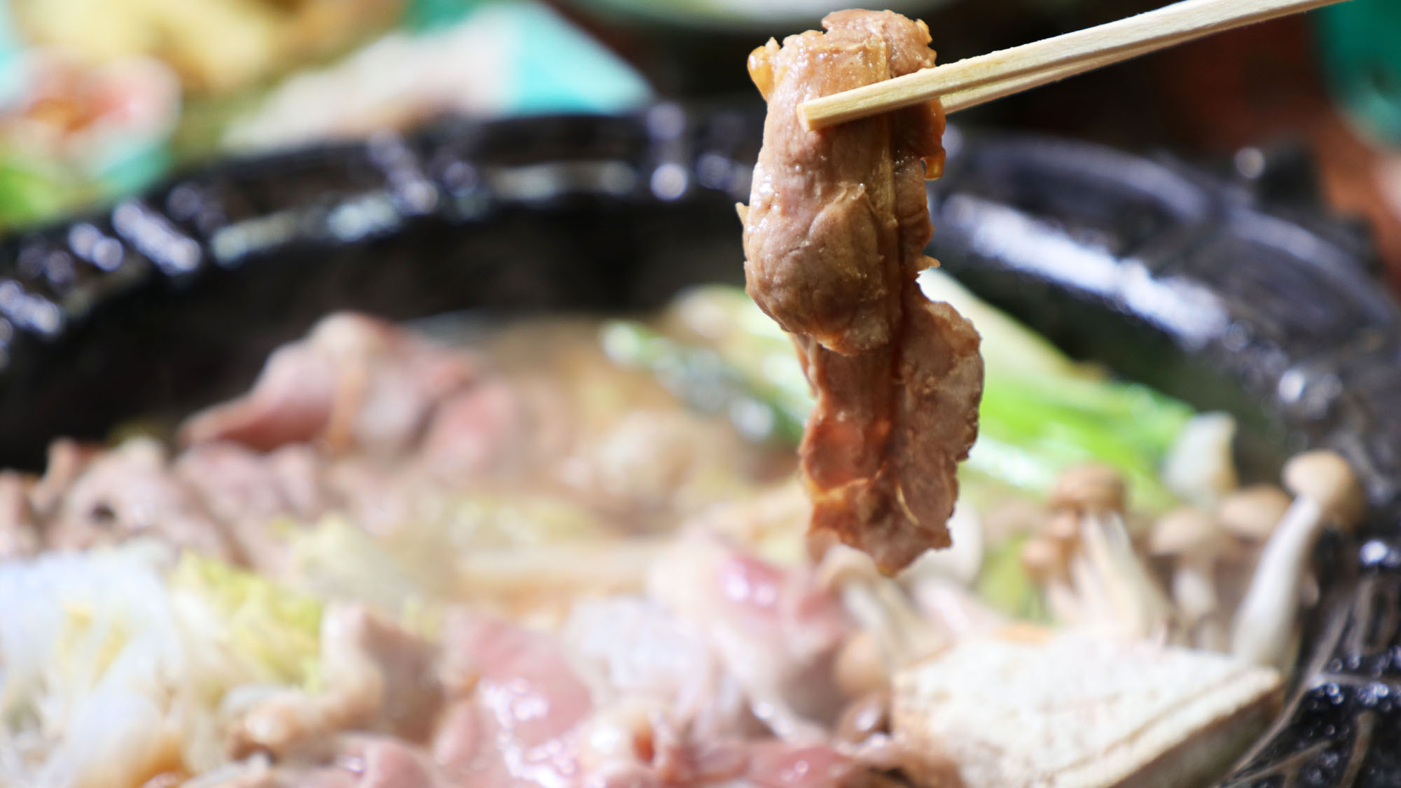 鴨すき◆柔らかくジューシーなすき焼き。当館の看板メニューです！*