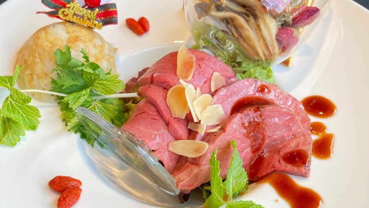 12/24・25限定★夕食19：30〜聖なる夜を彩るクリスマスディナー＆生演奏会◇特別なひとときを