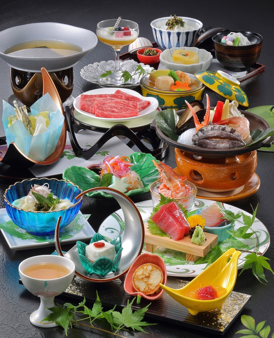 【ほんのりコース】 禁煙　〜八幡屋　夏の美味紀行〜　海・山の幸をリーズナブルに満喫♪