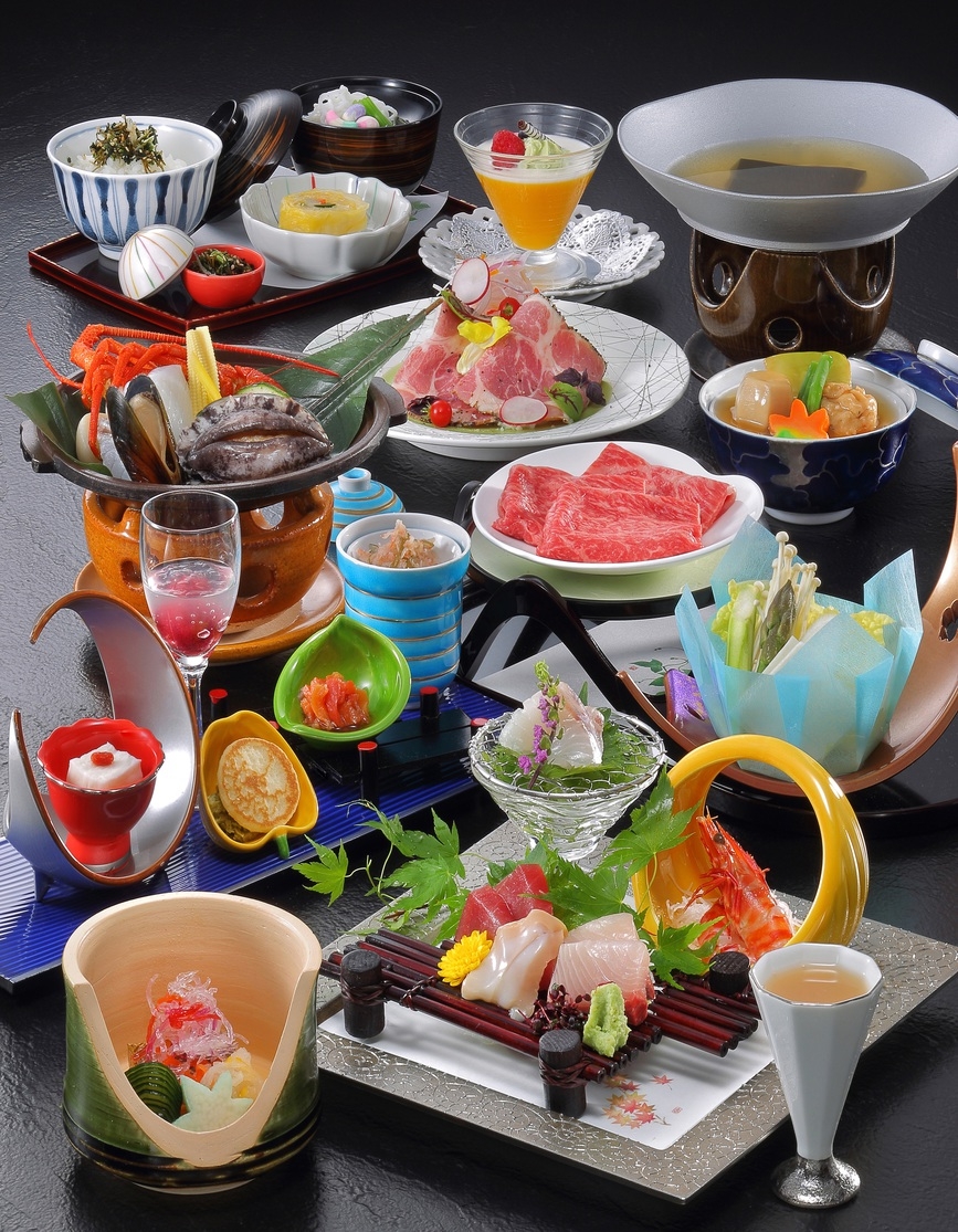 【うららかコース】　禁煙　〜八幡屋　夏の美味紀行〜　今宵は豪華に♪