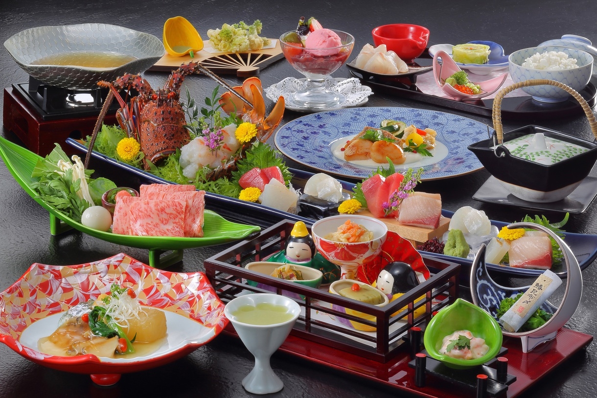 禁煙【プレミアムコース】〜華やぎの春〜　旬のご馳走を存分に♪　