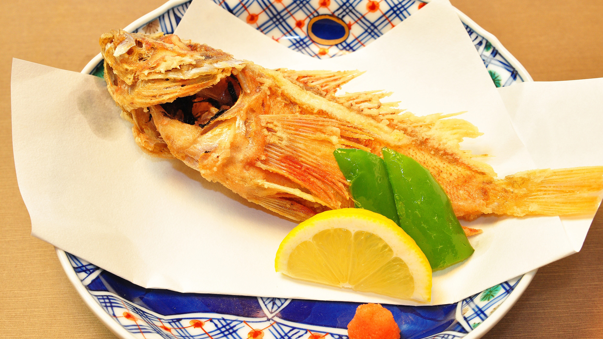 【カサゴの唐揚げ】
