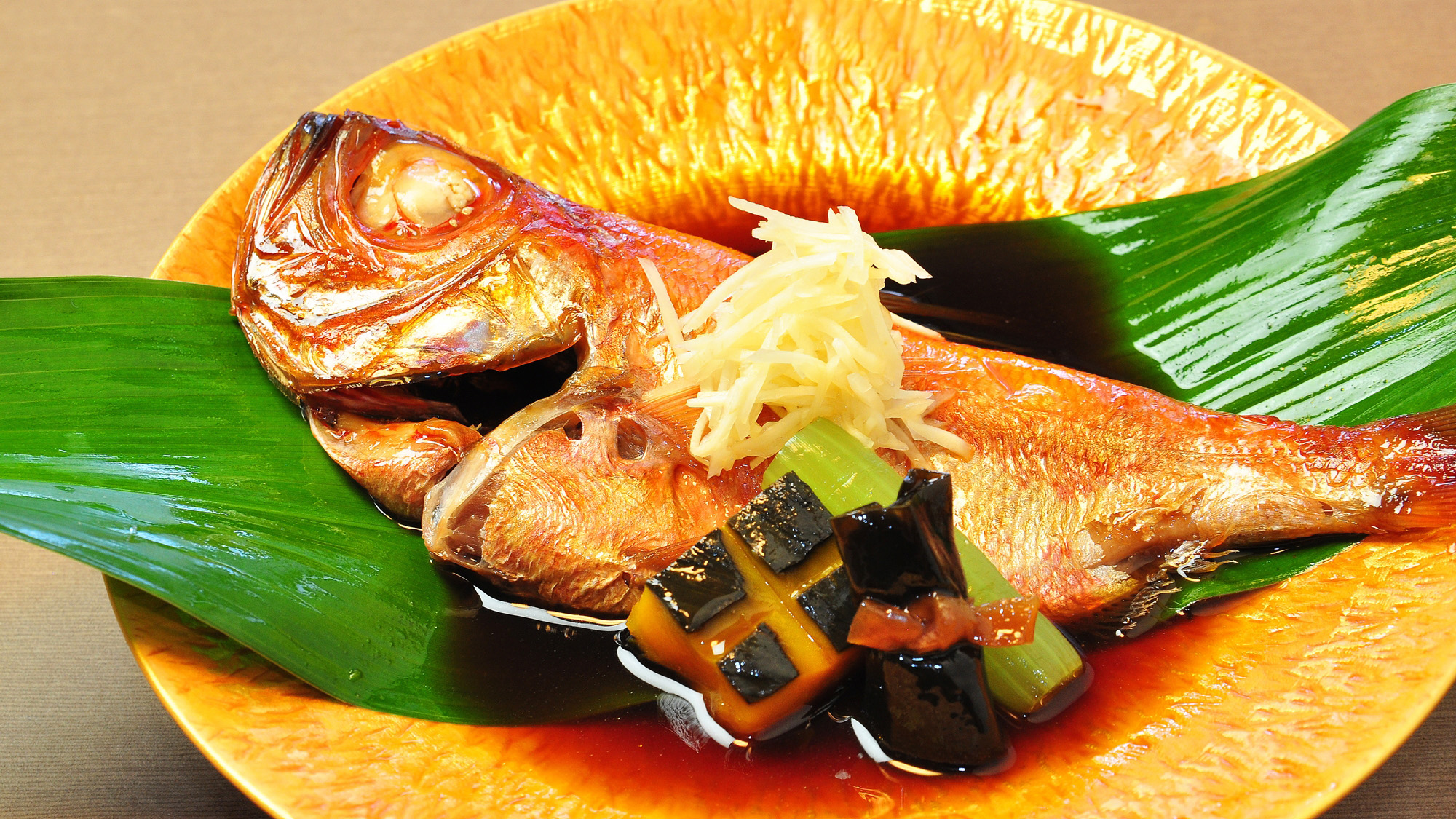 【金目鯛の煮付け】