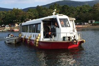 ワカサギ釣りはドーム船が人気！