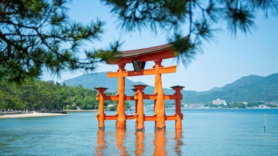 【早割30】1，000円OFF│宮島桟橋から徒歩3分・厳島神社へ徒歩約7分【基本会席】