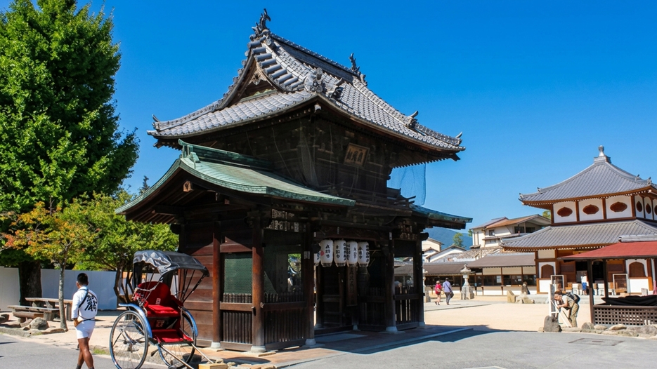 【早割60】1，500円OFF│宮島桟橋から徒歩3分・厳島神社へ徒歩約7分【基本会席】