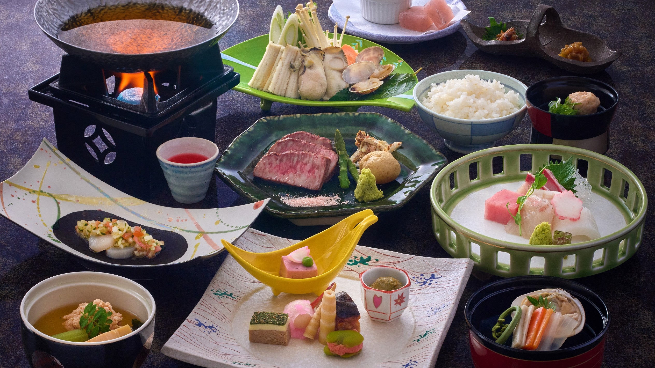 春基本会席イメージ写真