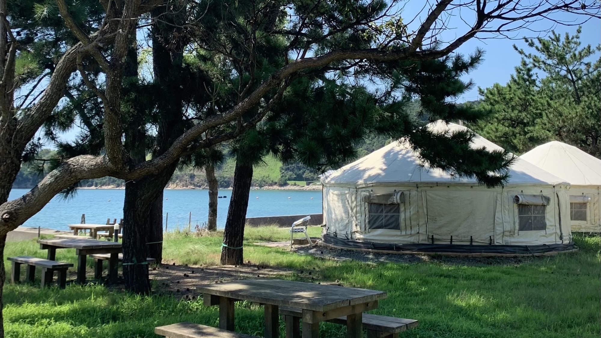 【夕朝2食付】海が見えるテラスでBBQ／季節のスープリゾット（セルフドリンク付）