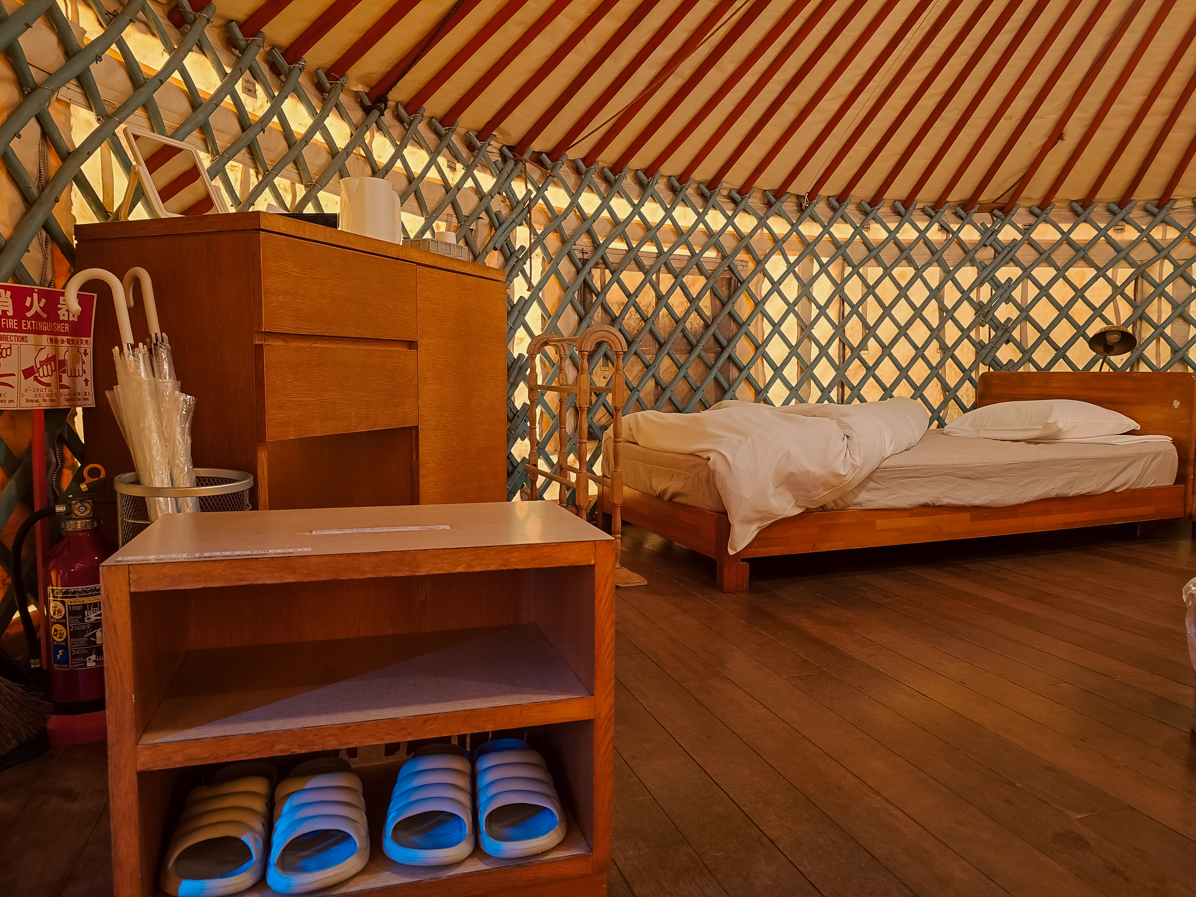 【パオ】非日常の空間でのんびりとお過ごしください