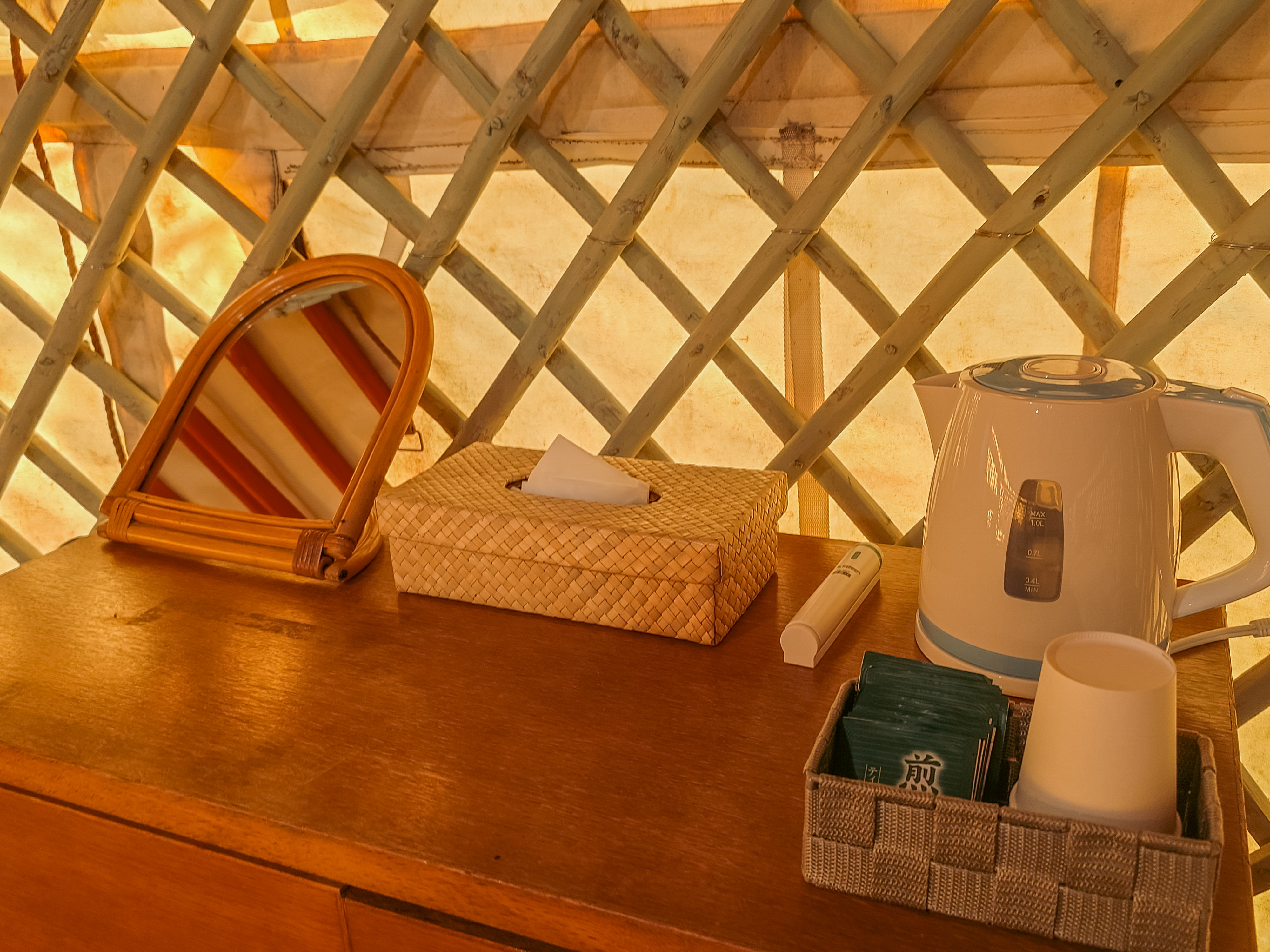 【パオ】非日常の空間でのんびりとお過ごしください