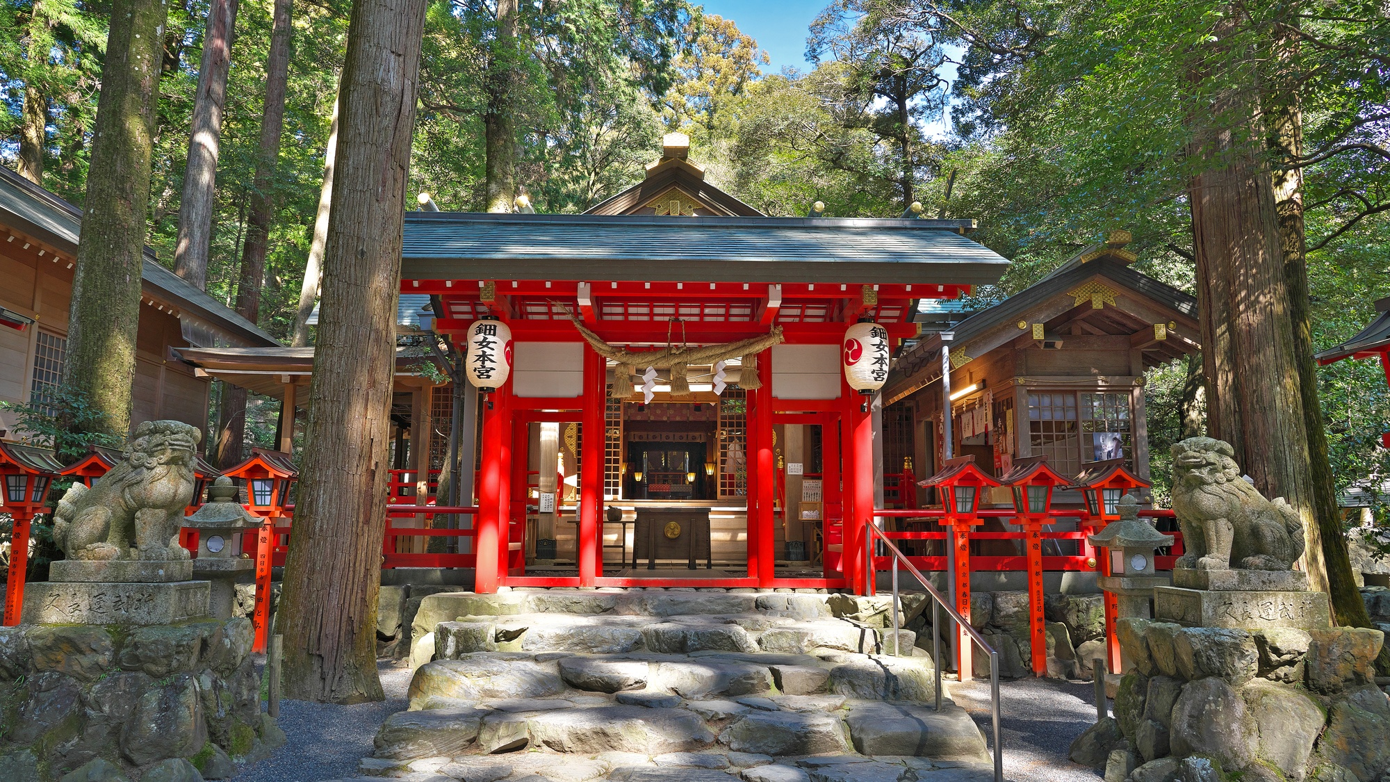 【当館から車で約20分】全国にある猿田彦大神を祀る神社の総本宮で、パワースポット「椿大神社」