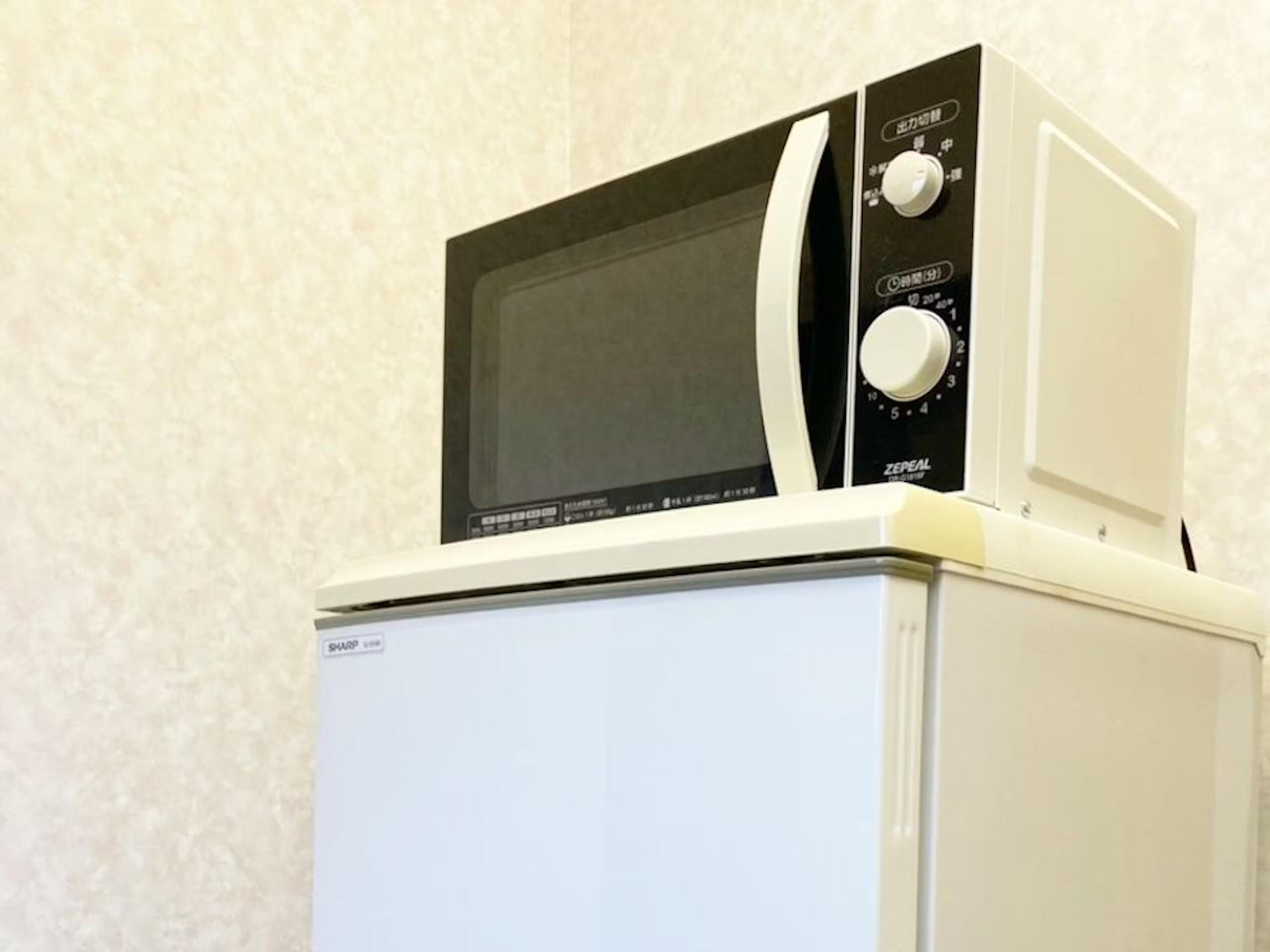 【205】電子レンジ＋冷蔵庫
