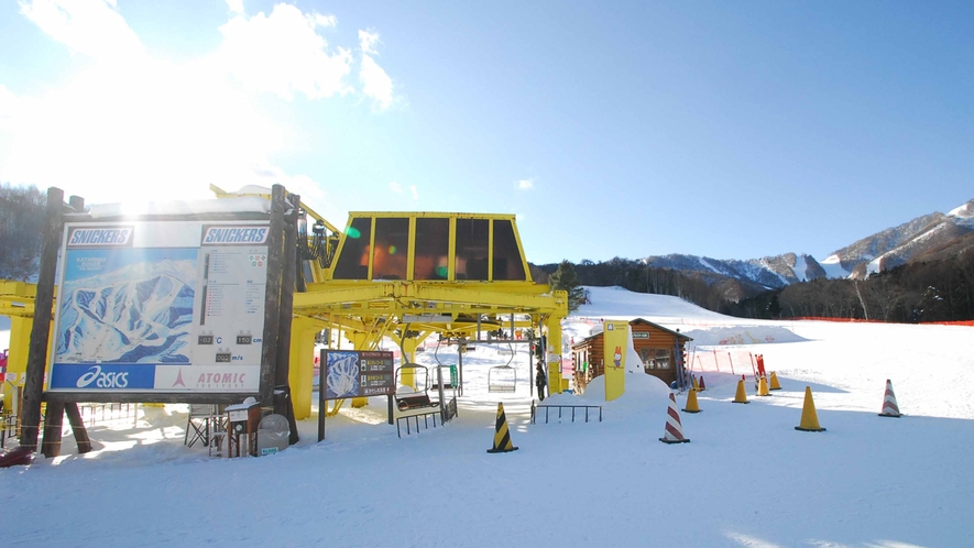 *【かたしな高原スキー場】関東唯一のスキーヤー専用スキー場！