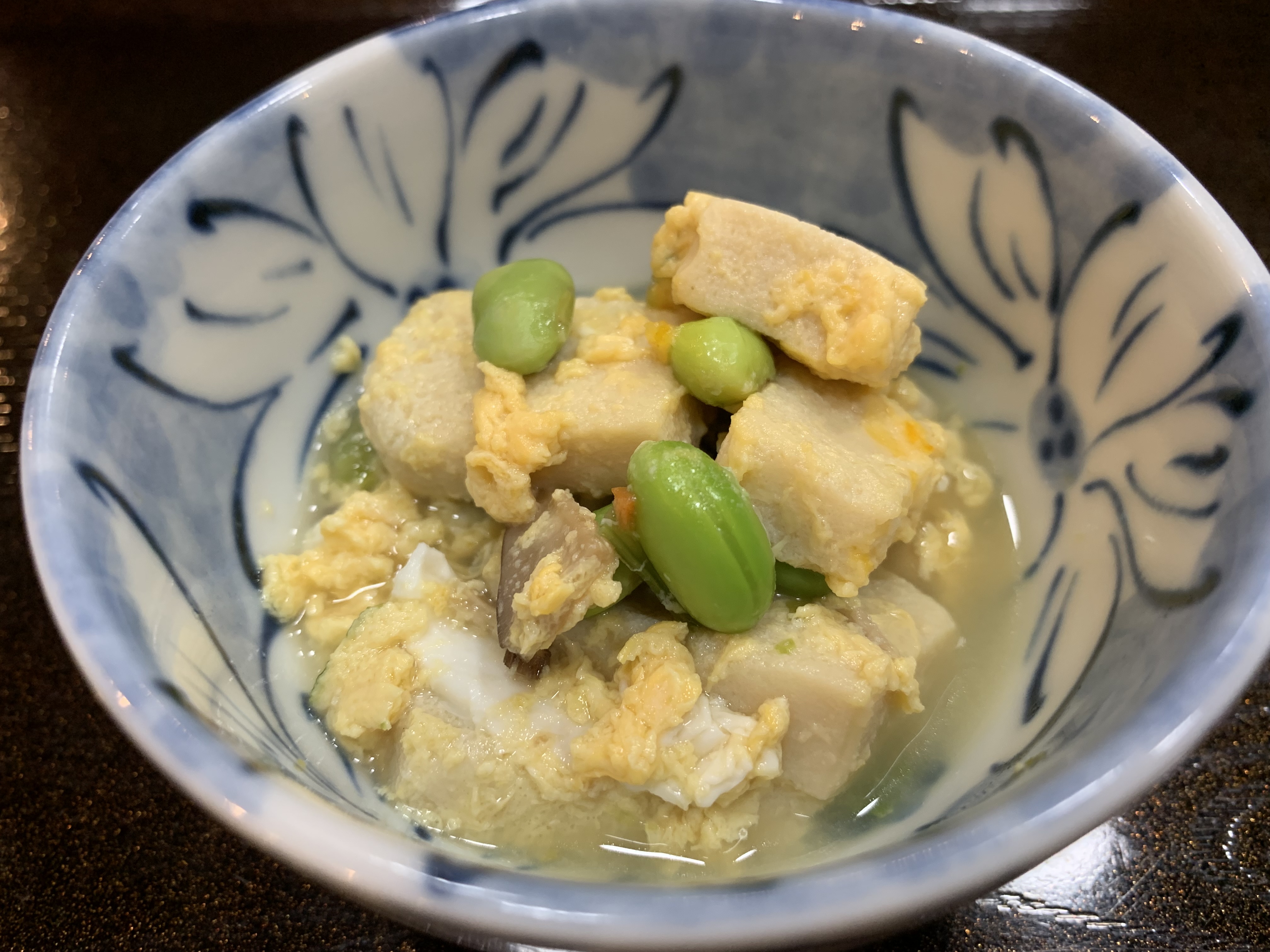 高野豆腐の卵とじ