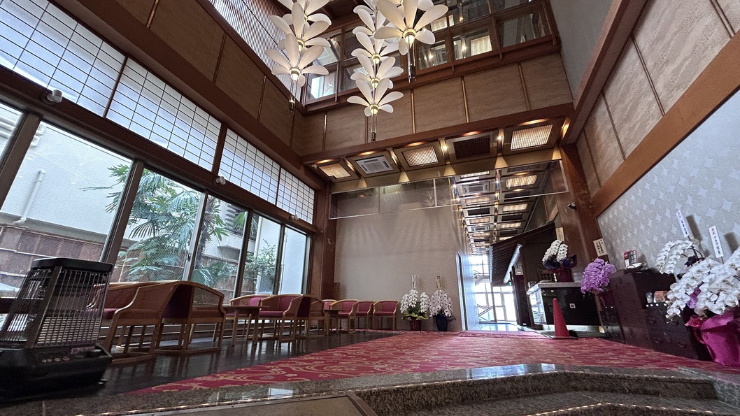 仮設ロビー（大浴場前にございます）