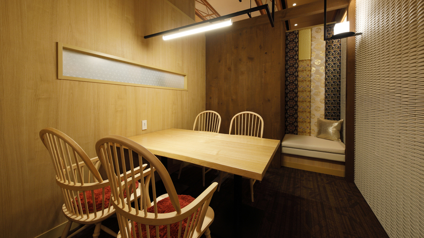 新感覚の個室ダイニング「彩〜SAI」NEWオープン☆デザイナーズROOMで過ごす寛ぎの食空間☆個室食