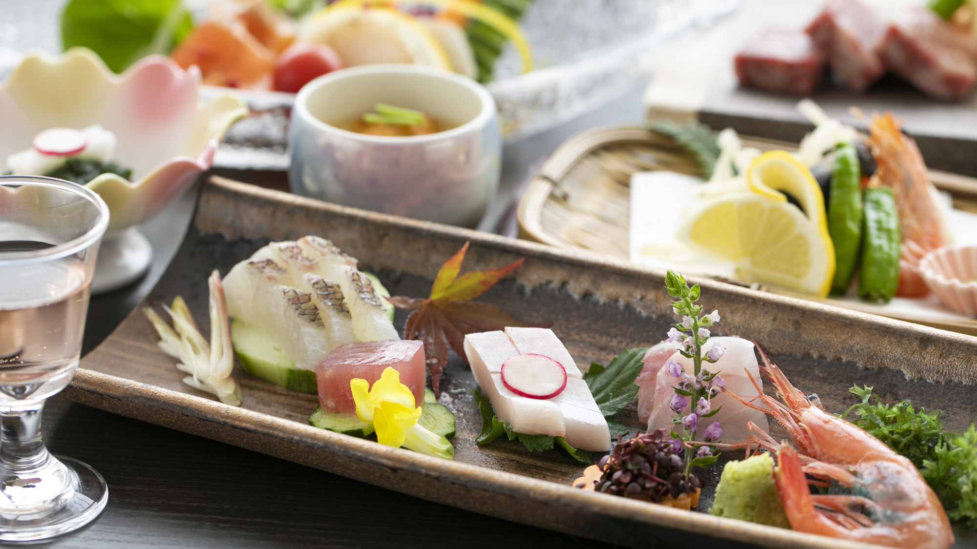 旬満載おまかせディナー（夕食イメージ）