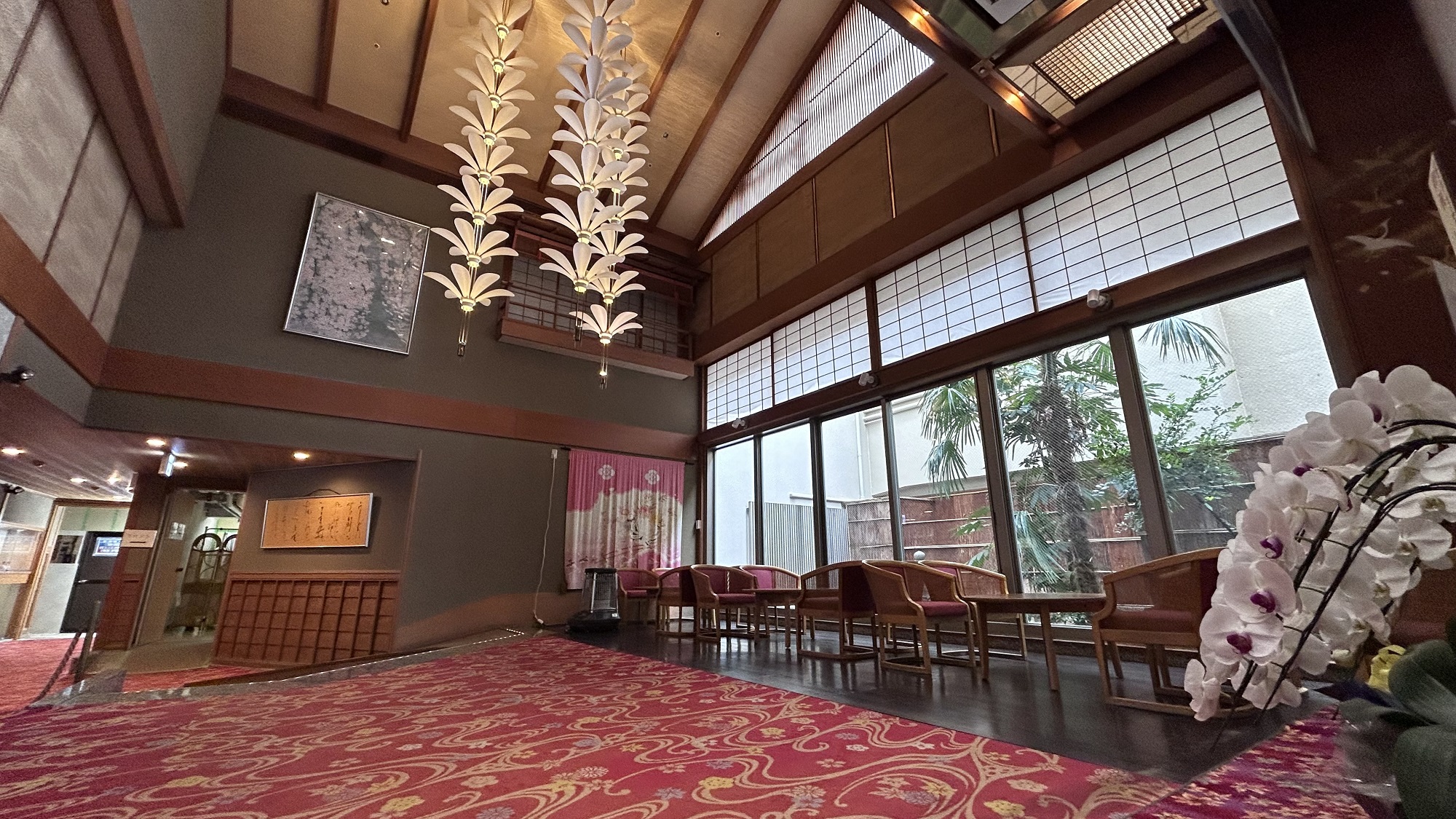 仮設ロビー（大浴場前にございます）