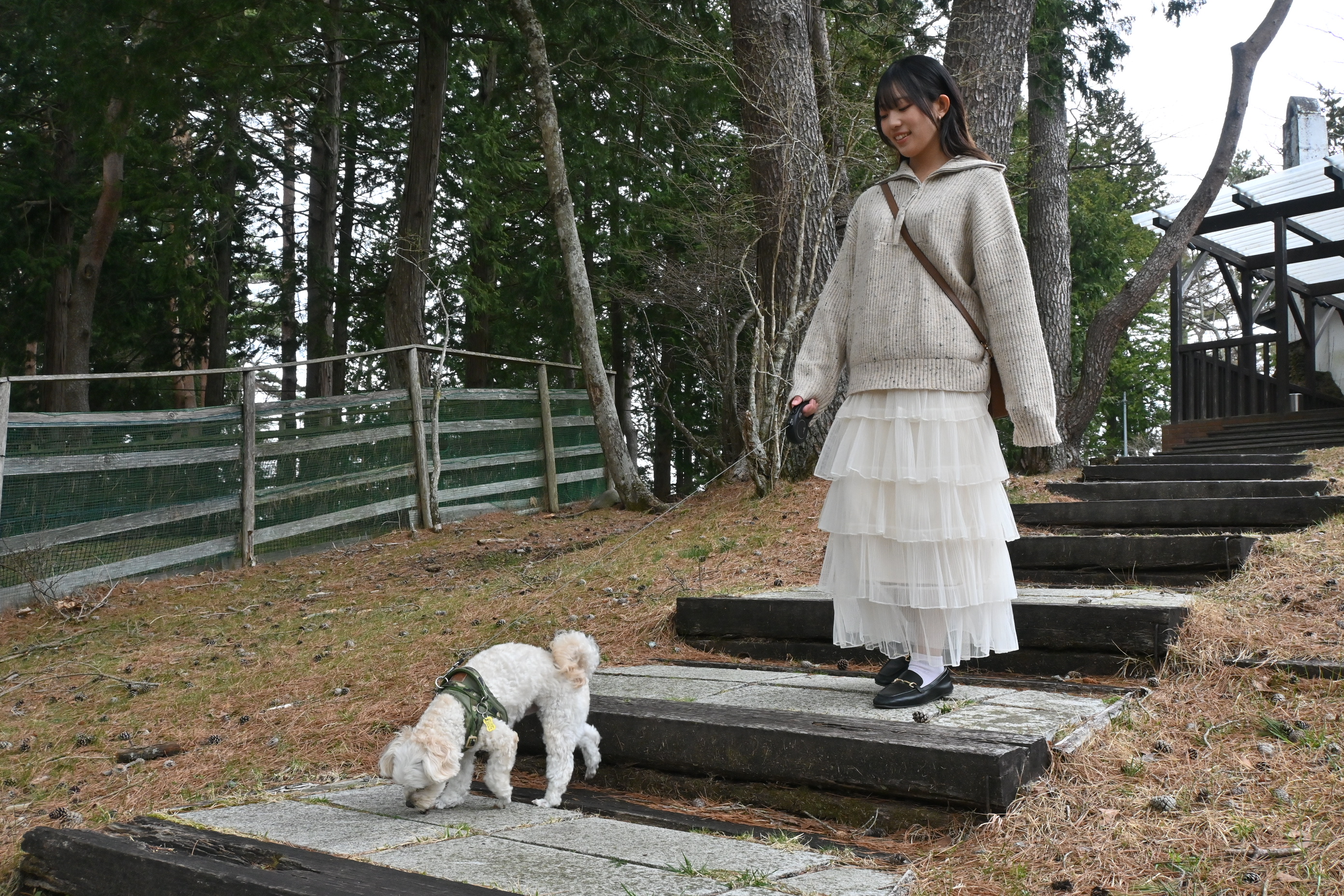 本館・テラス側