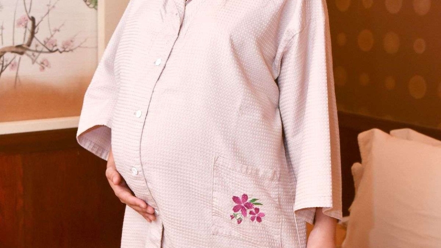 【マタニティパジャマ】若女将が臨月のときに考案したこだわりの特製パジャマでお休みを。