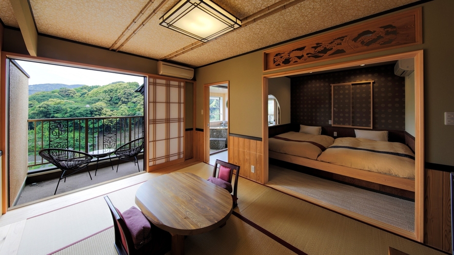 【河津桜２階】明るい雰囲気の和室になっています。