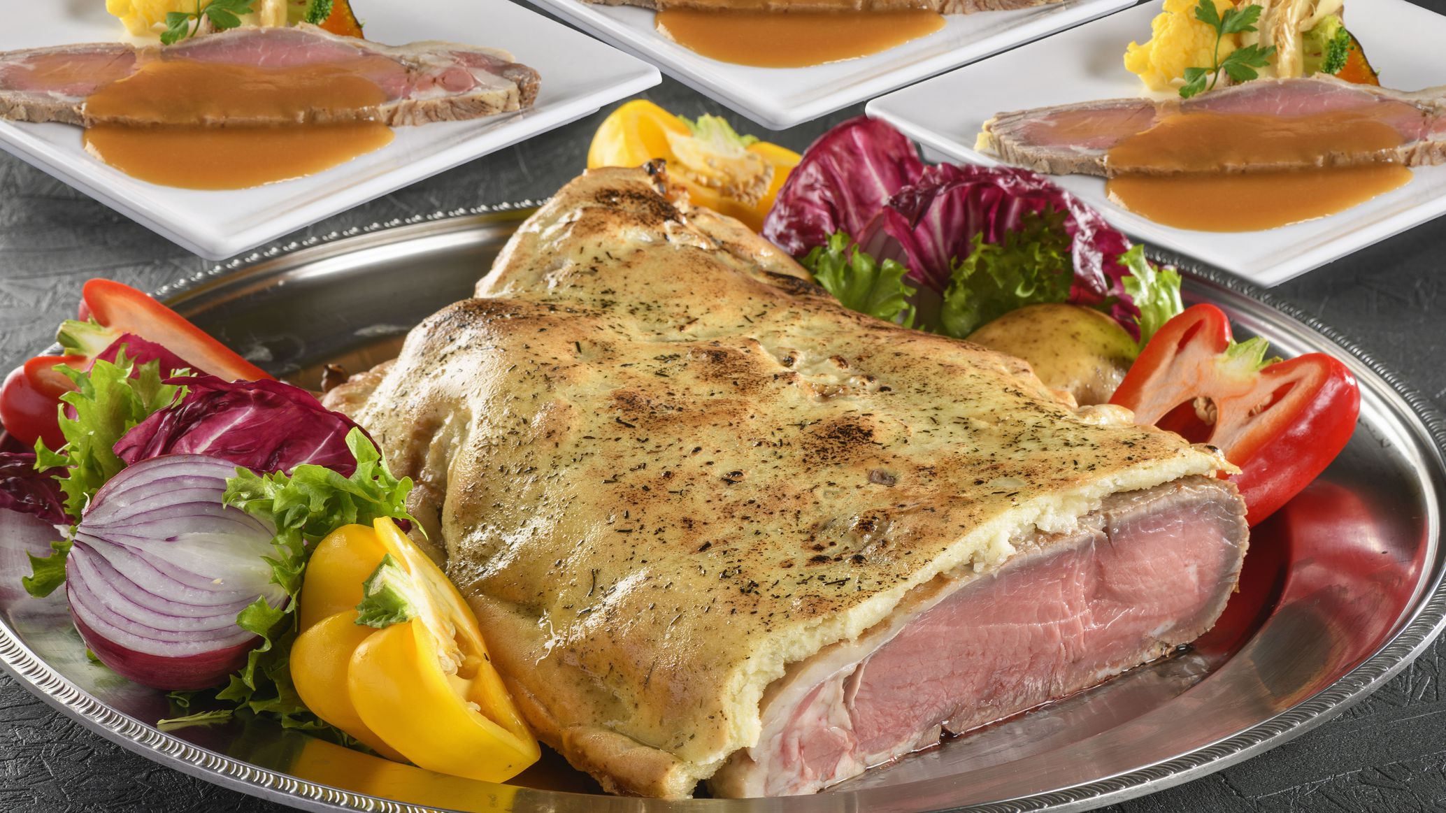 【ディナーブッフェ】塩釜ローストビーフ（イメージ）