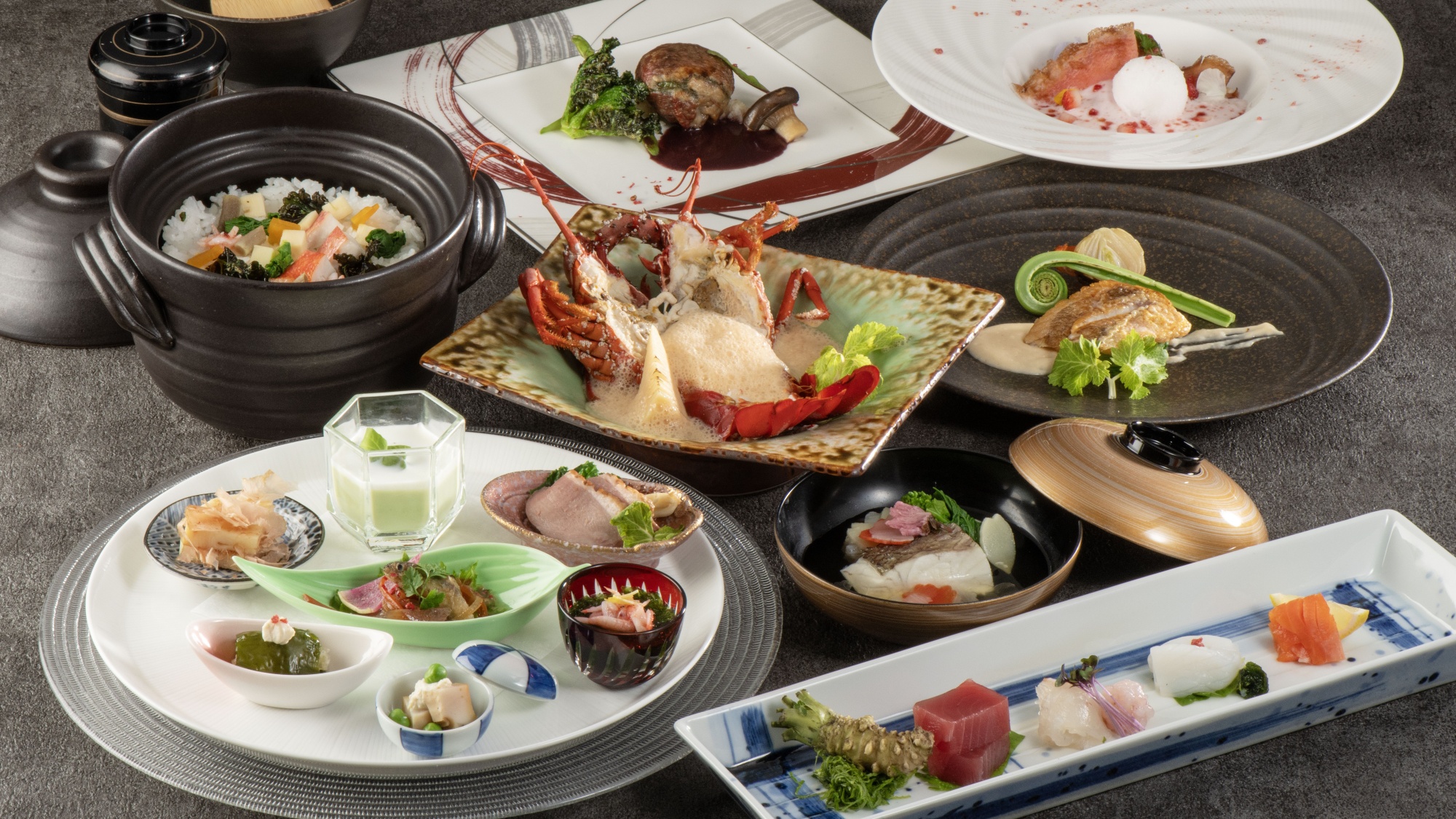 【和洋折衷コース】門出～KADODE～（お食事画像は季節により異なります）