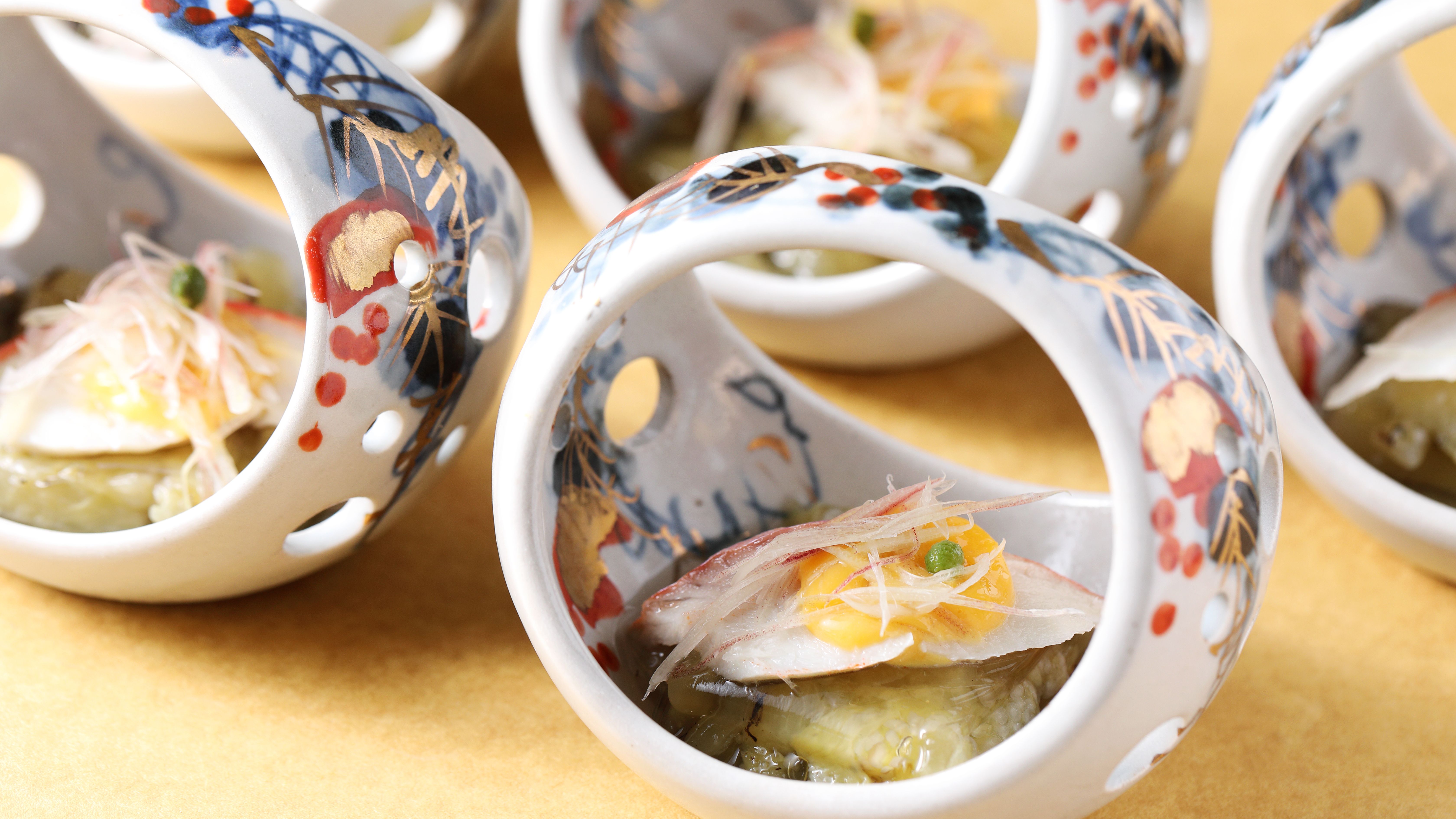 【A-1グランプリ】焼き茄子と金目鯛のコンフィ（岡本聡 作）