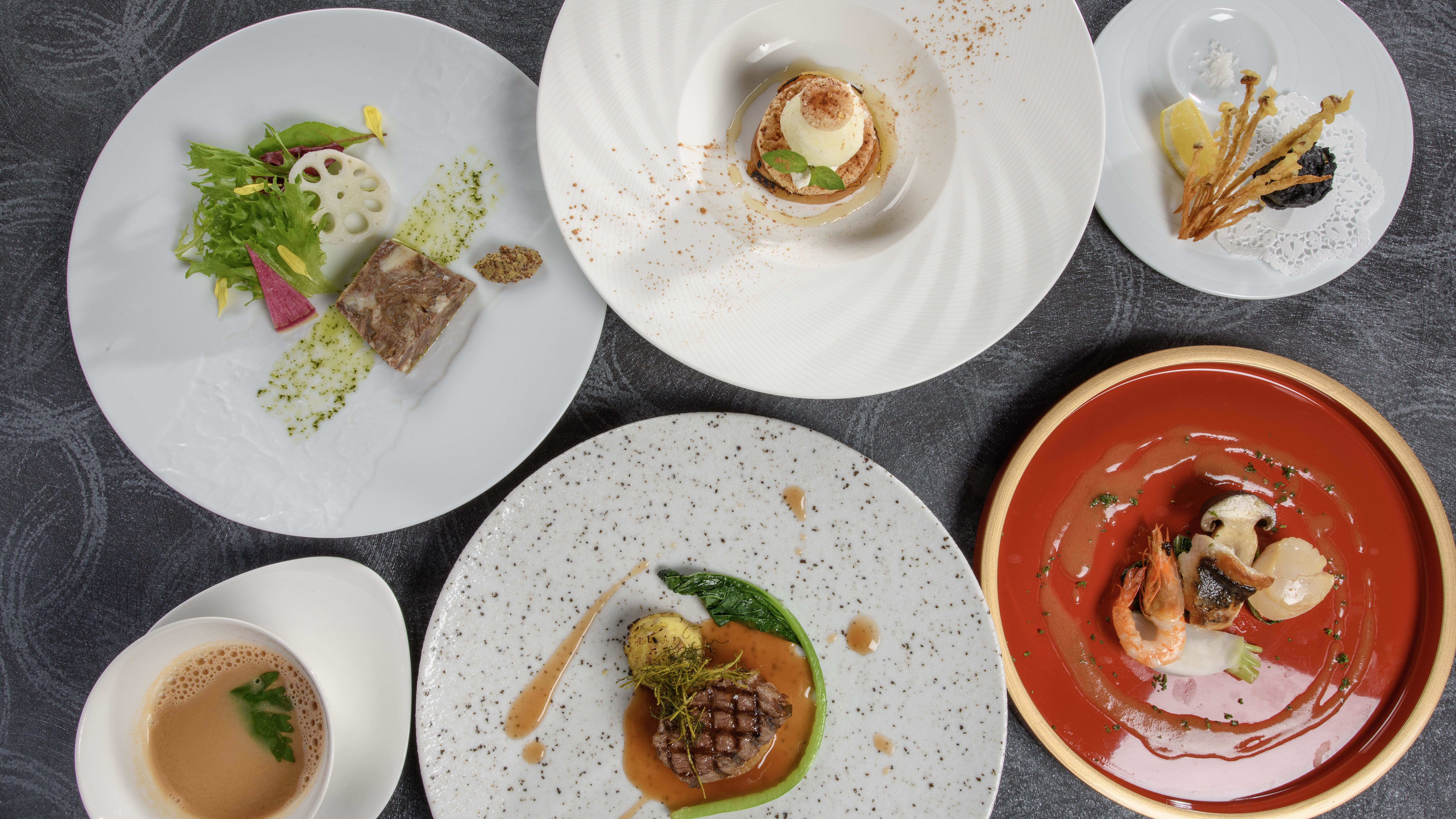 【フレンチコース】レセント（お食事画像は季節により異なります）