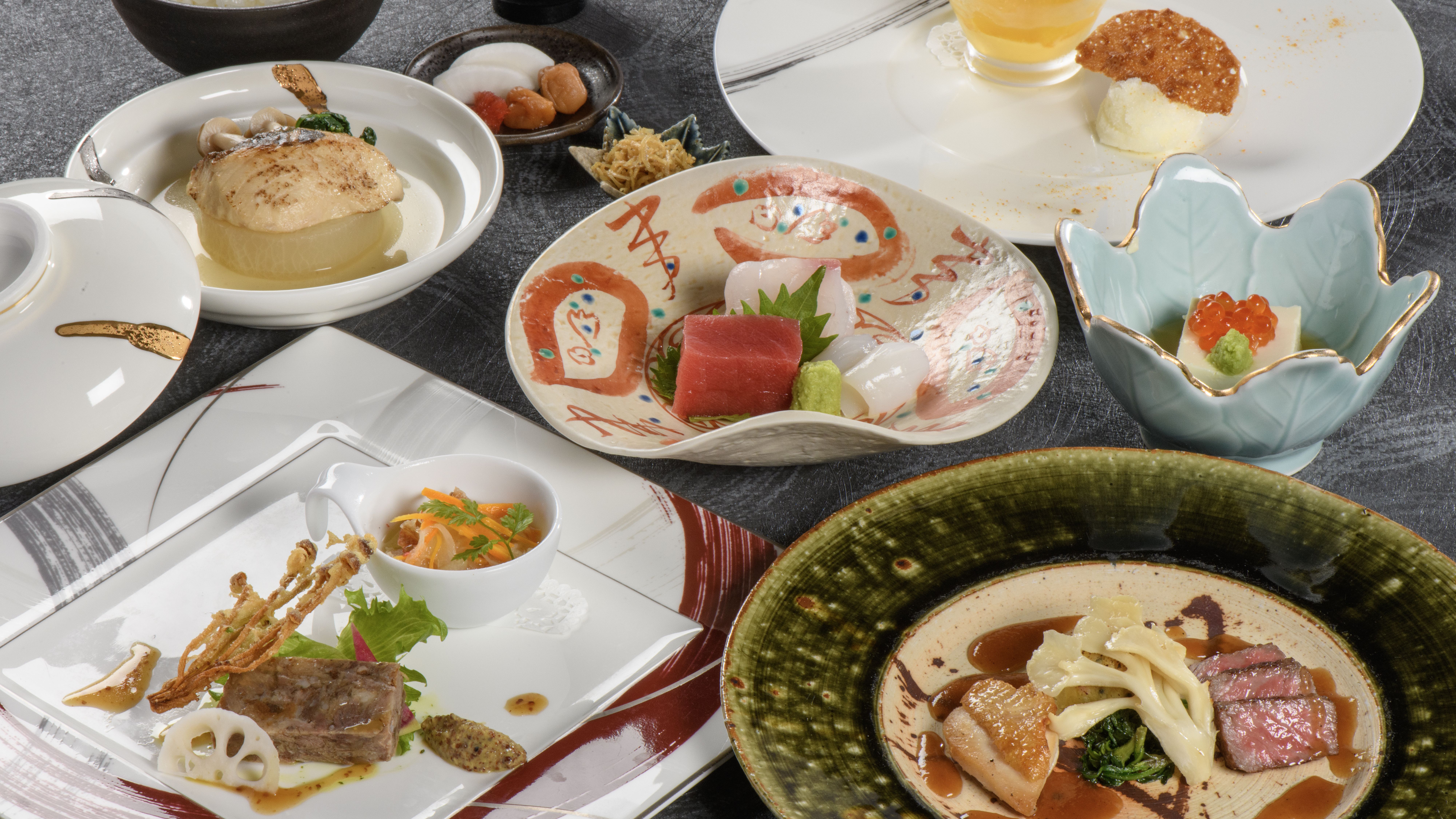 【和洋折衷コース】縁樹～enju～（お食事画像は季節により異なります）