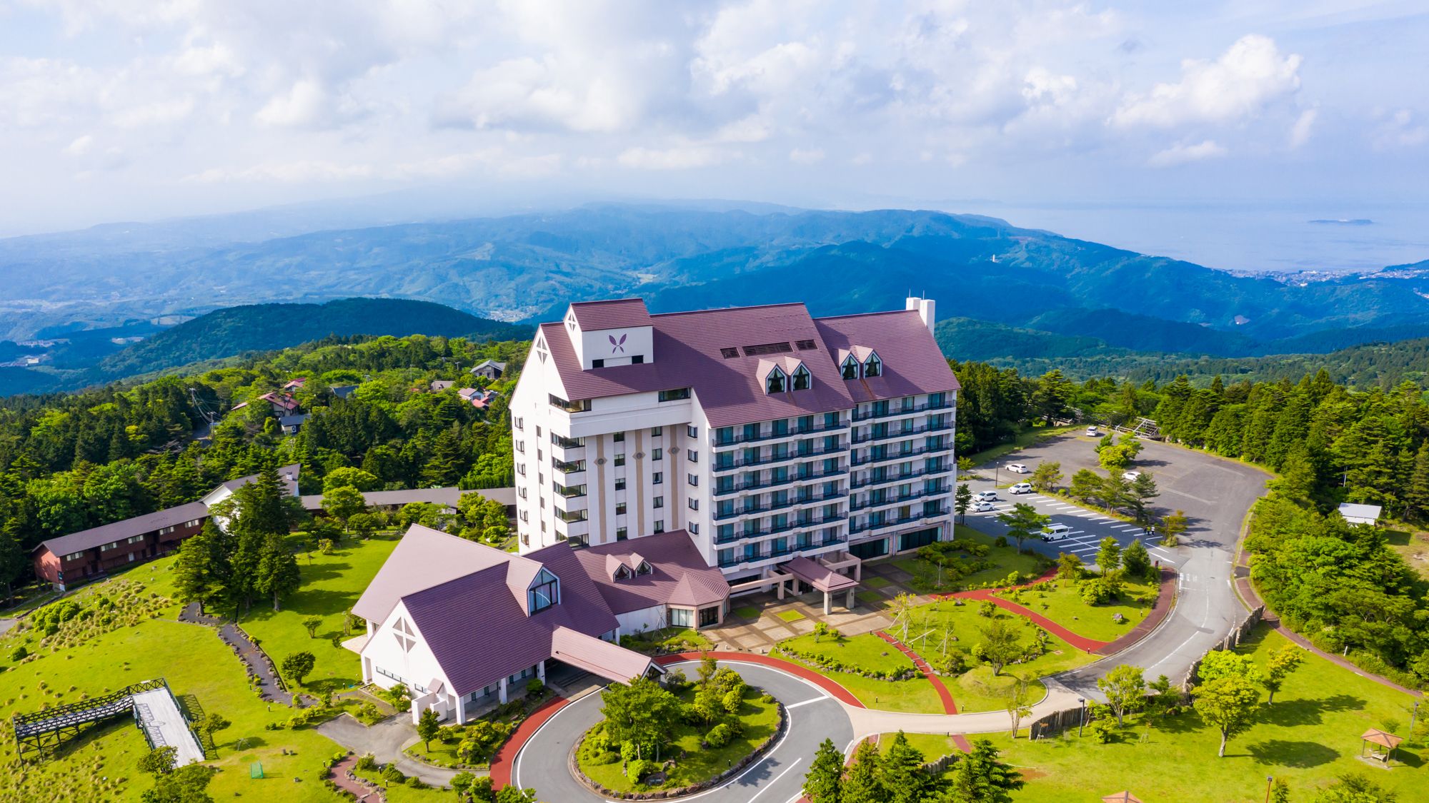 ☆【外観】ホテル／360度の眺望と1000万㎡という日本屈指の規模を誇る、くつろぎのリゾートホテル