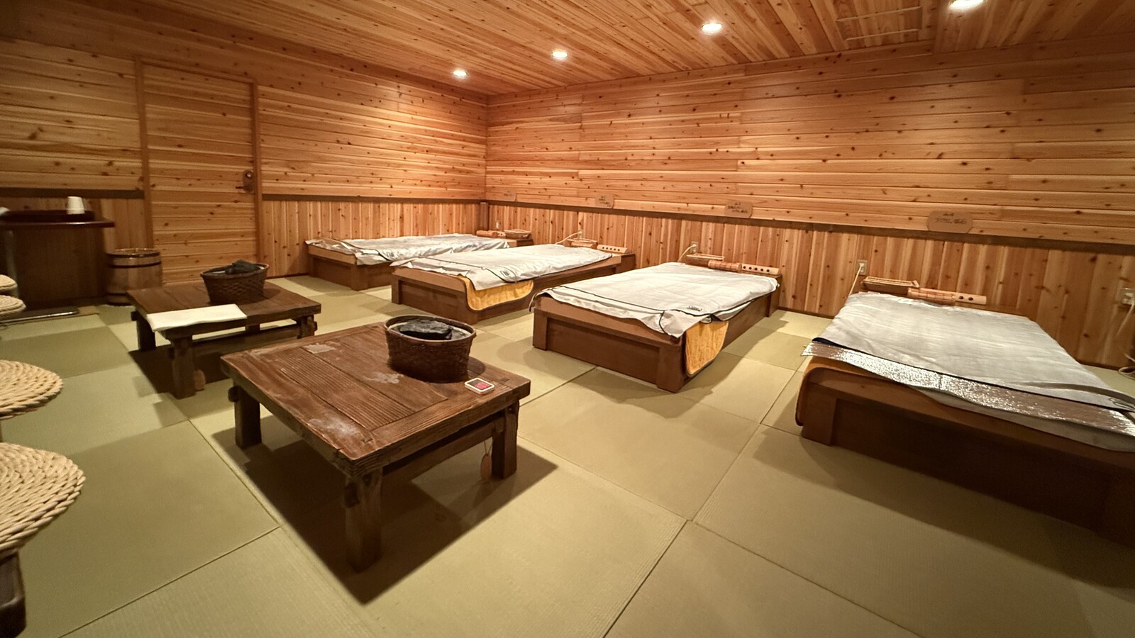5種類の岩盤浴