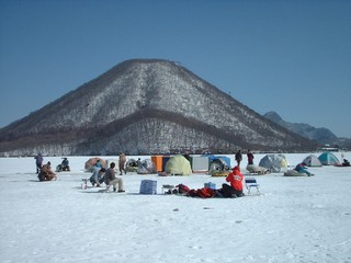 冬の榛名山