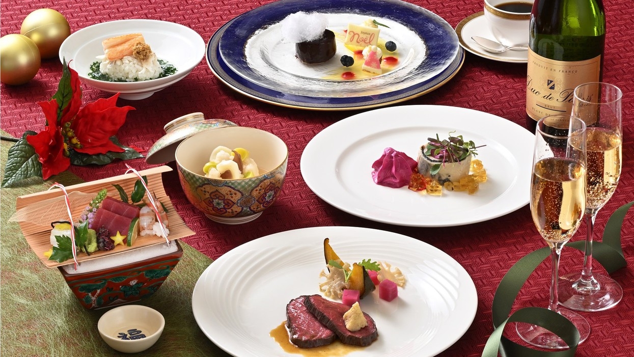 【12月21日〜25日限定】和洋折衷X’masディナー付！ホテルで過ごす大人の贅沢プラン【朝食付き】