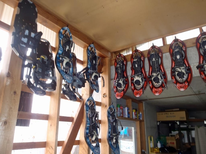 スキー置き場・乾燥室