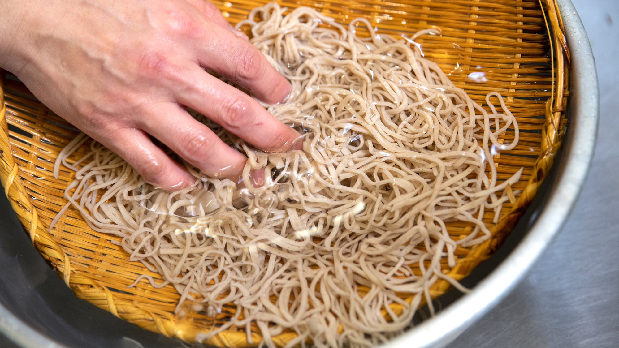 茹で上がりのタイミングが命です。