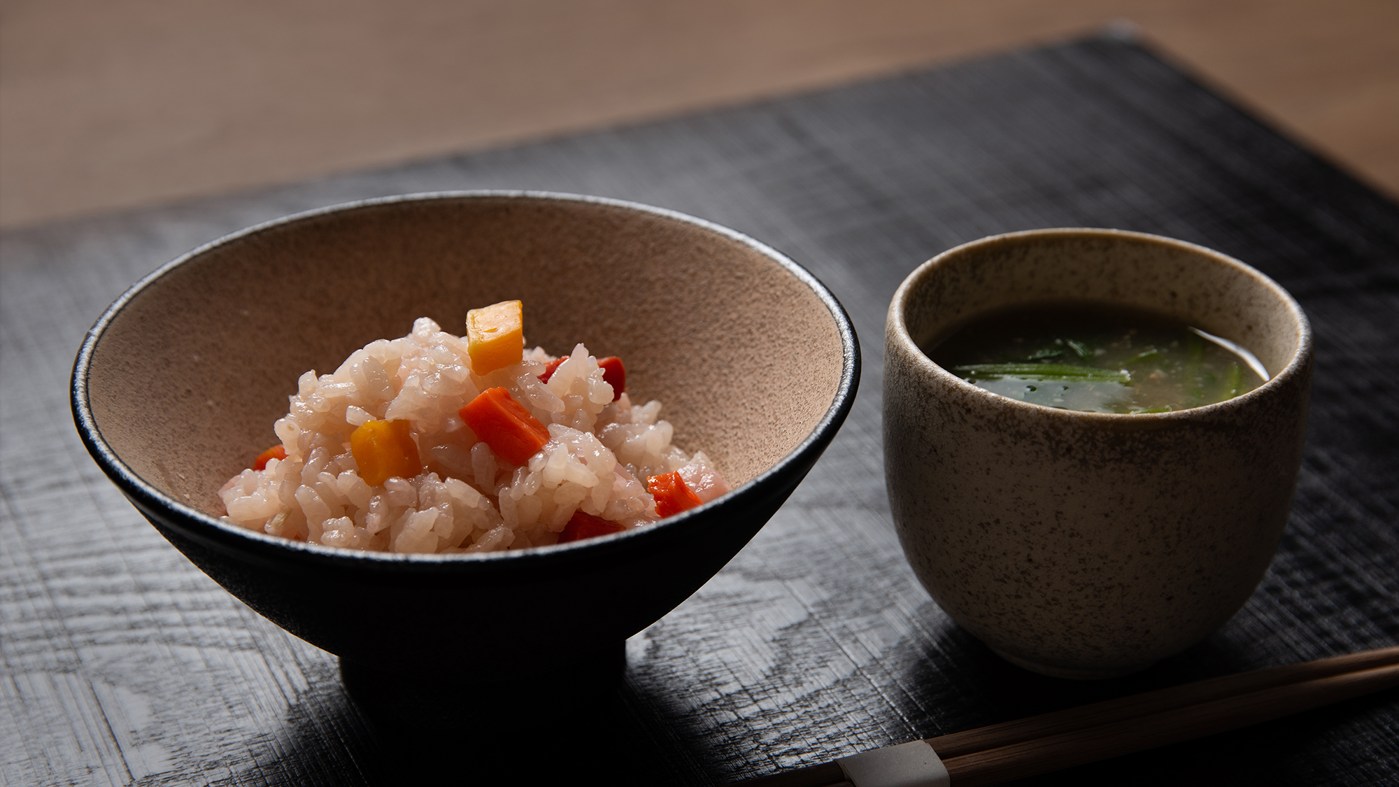 *【夕食・冬（止碗）】会席料理の起草は奇勝絶景「天龍峡十勝」 季節の旨味をお椀に