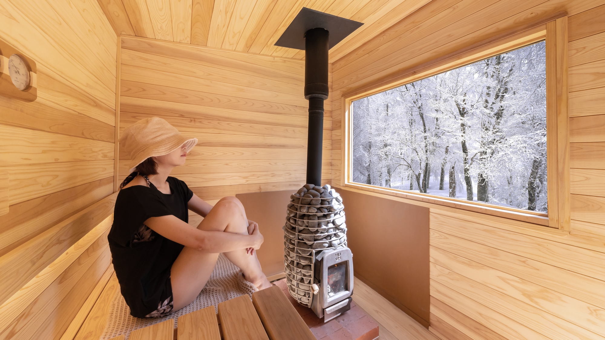 【高原サウナモニタープラン】高原サウナ15：00〜16：30枠！ビュッフェ2食付き