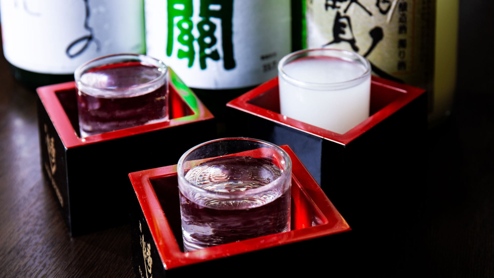 【地酒３種セット付き！】秋田の日本酒を愉しむ♪ご夕食は郷土ビュッフェ「地酒飲み比べプラン」